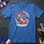 Mascotte Cartoon Coq T-Shirt Coupe du Monde