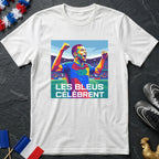 Les Bleus Célèbrent France WPAP Pop Art T-Shirt Coupe du Monde