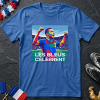 Les Bleus Célèbrent France WPAP Pop Art T-Shirt Coupe du Monde