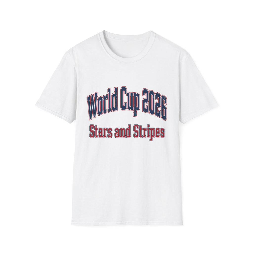 World Cup 2026 Stars and Stripes Varsity Soccer WC T-Shirt