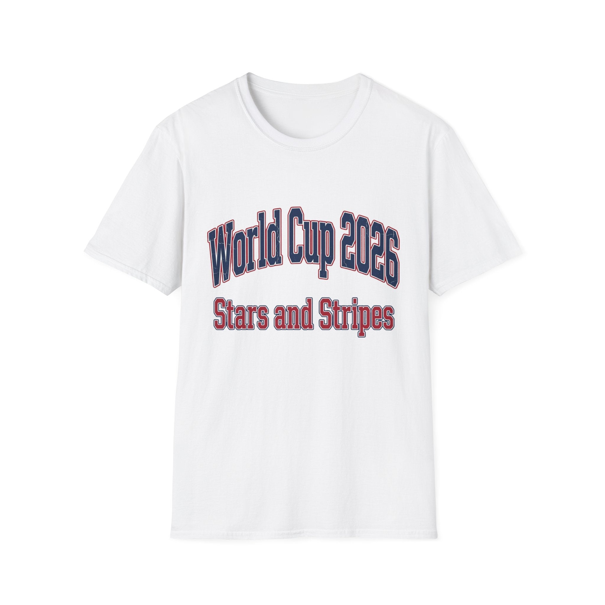 World Cup 2026 Stars and Stripes Varsity Soccer WC T-Shirt