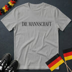 Minimalistisches Die Mannschaft in schwarz T-Shirt