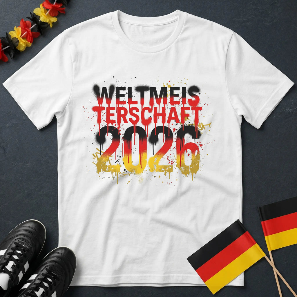 Weltmeisterschaft 2026 Graffiti WM T-Shirt