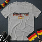 Weltmeisterschaft 2026 Metallic-Gothic Deutschland WM T-Shirt