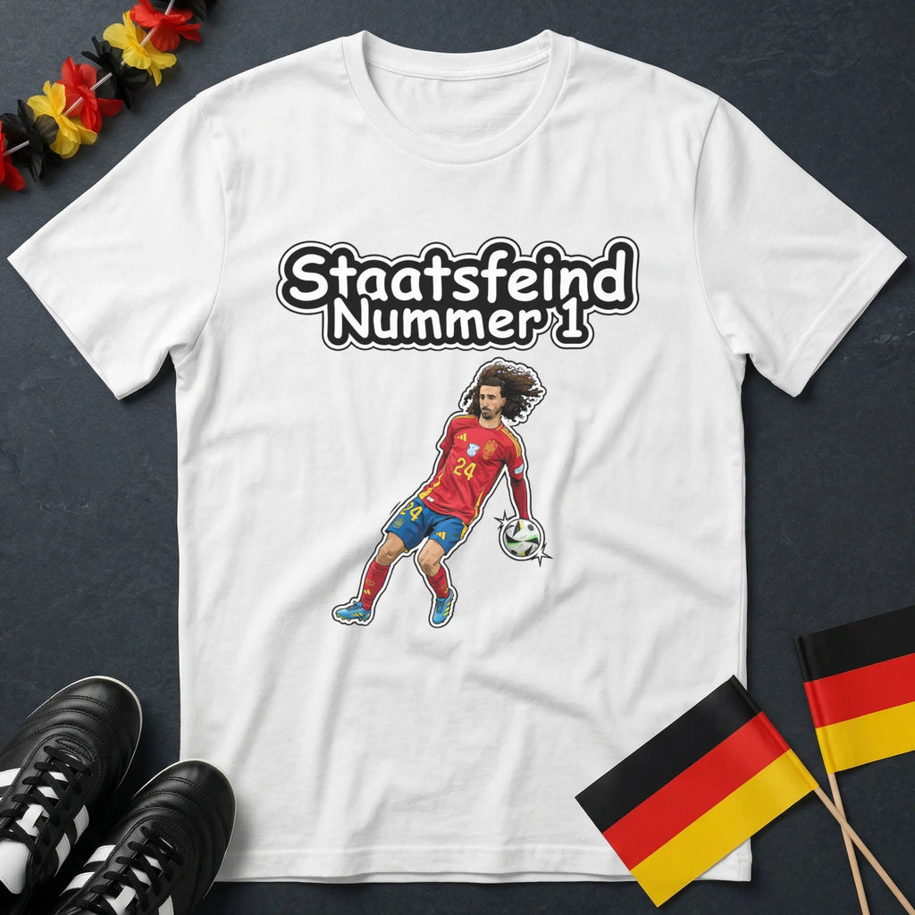 Staatsfeind Nummer 1 Farbig WM T-Shirt
