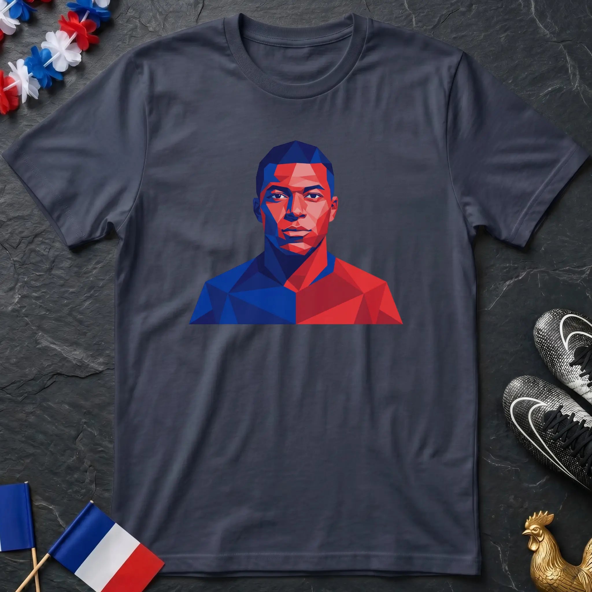 Kylian Mbappé Pop Art Style T-Shirt Coupe du Monde