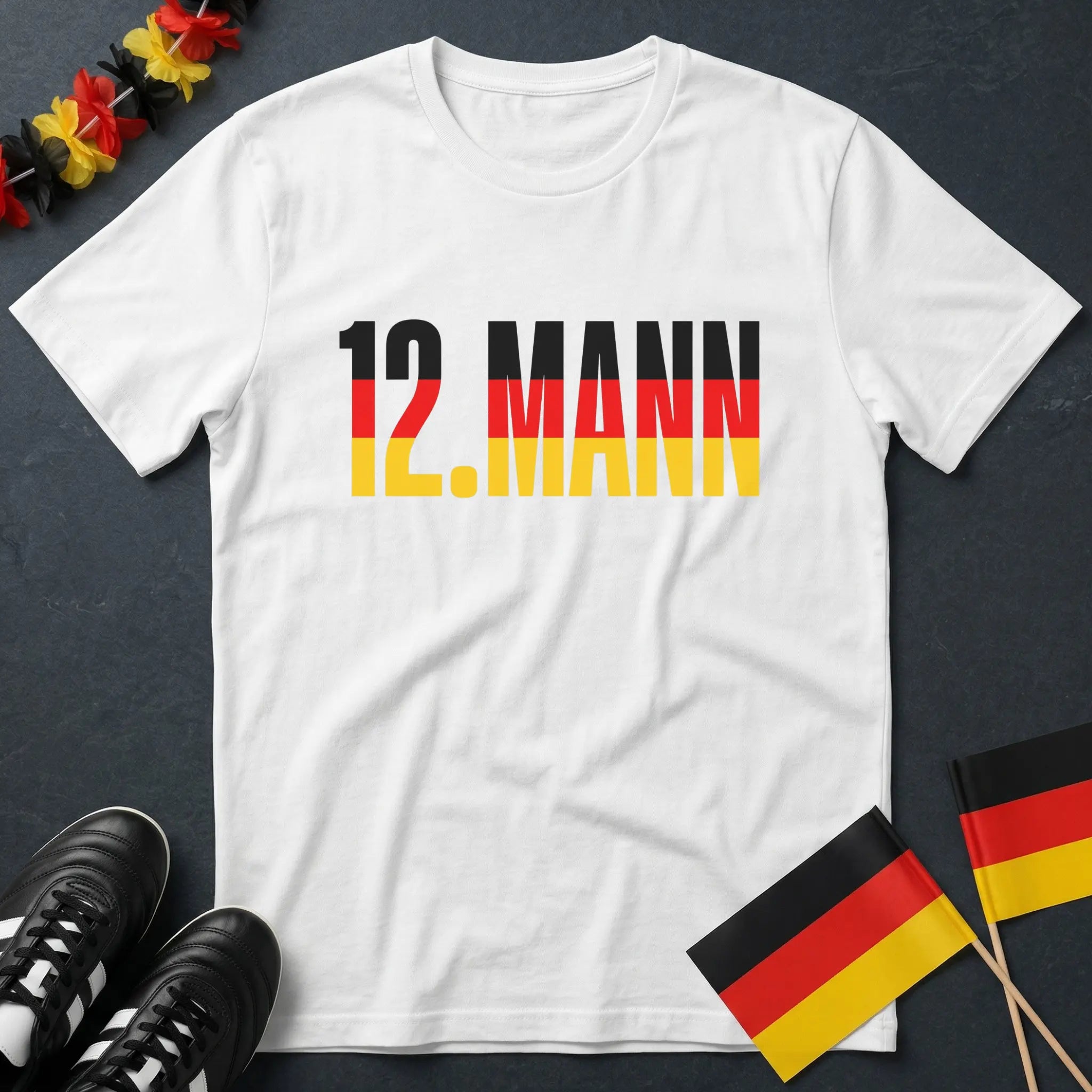 12. Mann Extra Bold Deutschland WM T-Shirt