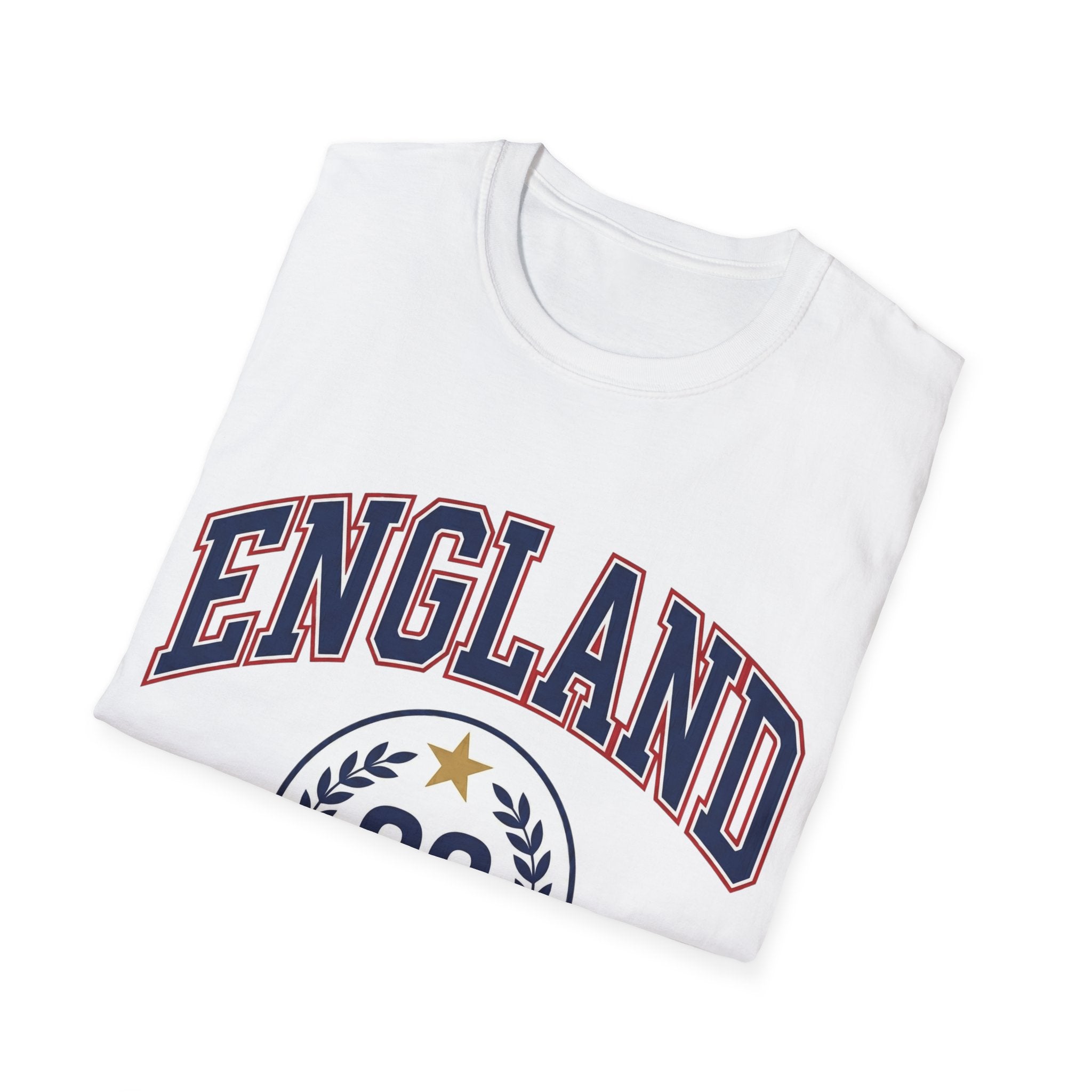 England 1966 Arched Collegiate Football WC T-Shirt
